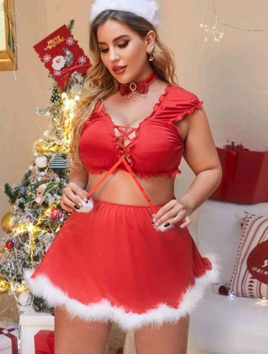 Conjunto Navidad Disfraz Pascuera 3xl