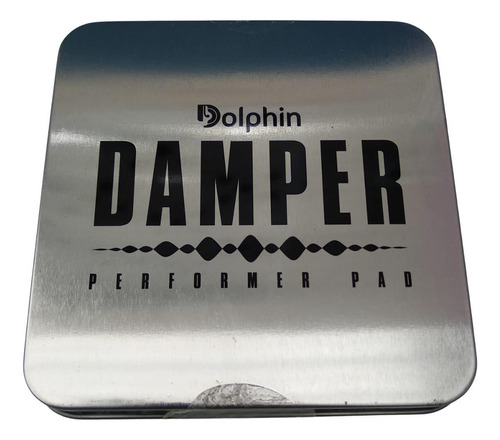Abafador De Tambores Dolphin Damper Kit Com 4 Pads (moongel)