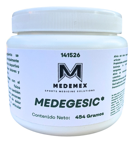 Ungüento Dolor Muscular Articular Medegesic Tipo Cramergesic
