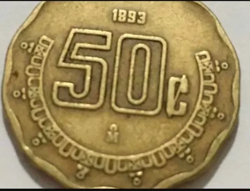 comprar 3 Monedas De A 50 C Mexicanos 2 Del 1893 Y 1 De 2008