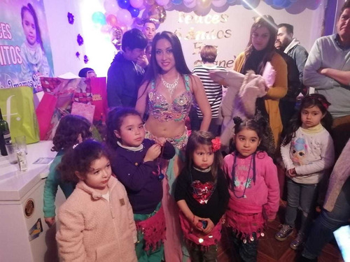 Imagen 6 de 8 de Show Danza Árabe Bailarina Odalisca Celebración Matrimonio