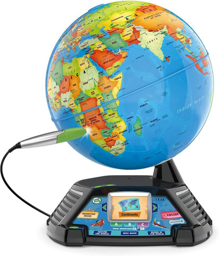 Globo Geográfico Leapfrog, 80-605401, Interactivo, Didactico