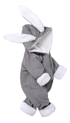 Baby Warm Soft Cotton Fleece Snowsuit Con Capucha Para Bebé