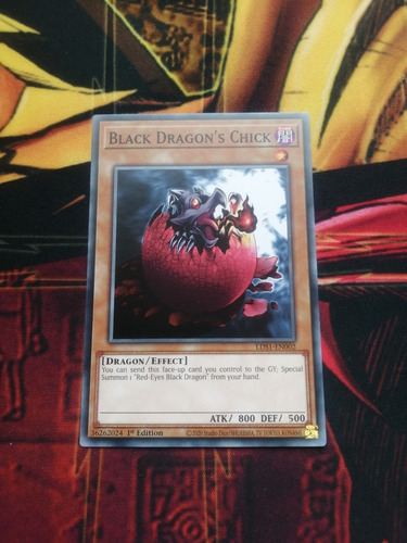 Black Dragon's Chick Yu-gi-oh! Original Konami