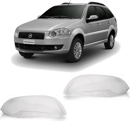 Imagen 2 de 5 de Lente Optica Acrilico Fiat Palio Adventure 2009 2010 2012