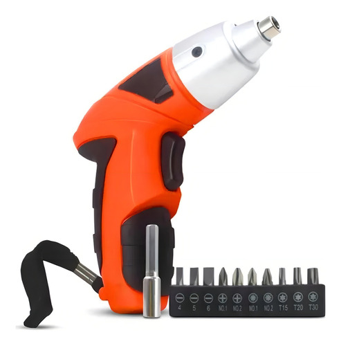 Kit Parafusadeira Sem Fio Compacta Com Maleta Barat