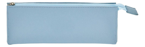 Bolsa De Maquillaje Cosmético Impermeable De Pu Bolsa Azul