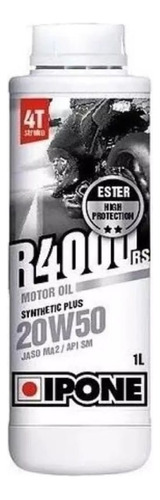 Lubricante Ipone R4000 20w50 R4000  1litro