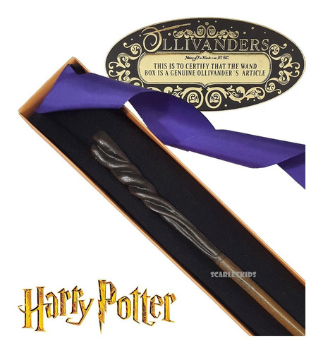 Varita Harry Potter Original Ollivanders Elegi Tu Modelo Sk
