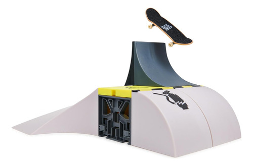 Tech Deck Set Power Flippin  Skate Para Dedos + Tabla M4e 
