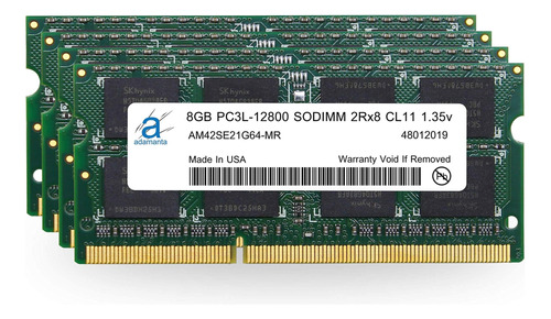 Adamanta 32 Gb (4x8 Gb) Actualización Memoria 1600 Mhz Con