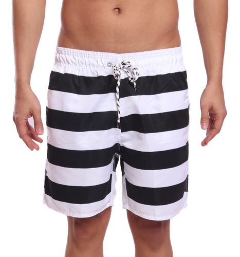 Short Bermuda Ssb Praia Tactel Liso Masculino