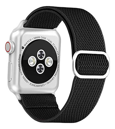 Lanvo Bandas Elásticas Ajustables Compatible Con Apple Watch