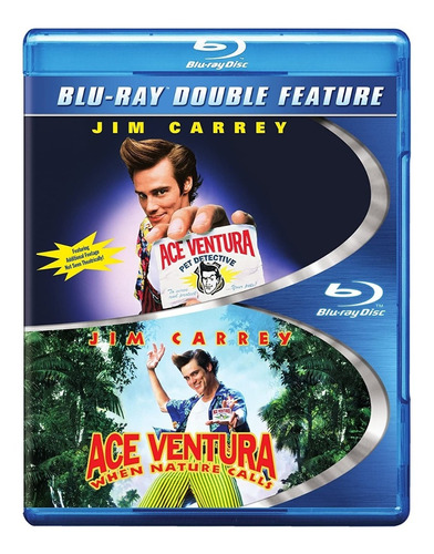 Blu-ray Ace Ventura 1 & 2 / Incluye 2 Films