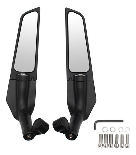 Espejo Retrovisor Giratorio Para Yamaha Mt09 Mt-07 Mt-10