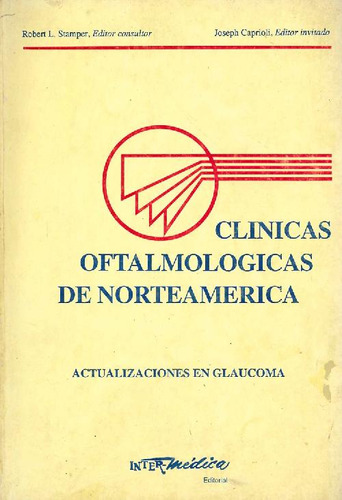 Libro Clínicas Oftalmológicas De Norteamérica De Joseph Capr