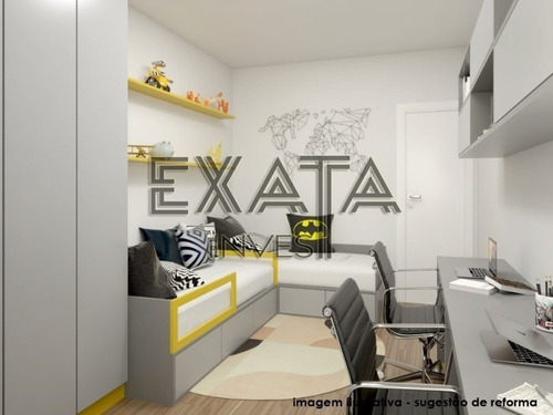 Imagem 6 de 30 de Apartamento À Venda No Paraiso Com 108m² Úteis, 3 Quartos, 1 Vaga, Preço E Disponibilidade Do Imóvel Sujeitos A Alteração Sem Aviso Prévio. - Ap01020 - 70085088