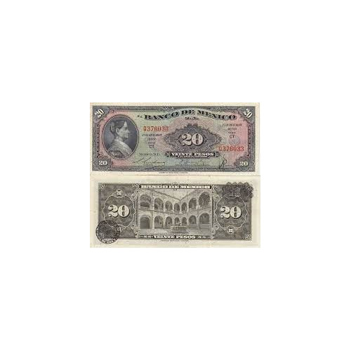 Billete De 20 Pesos La Corregidora