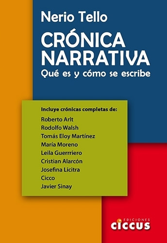 Cronica Narrativa - Nerio Tello