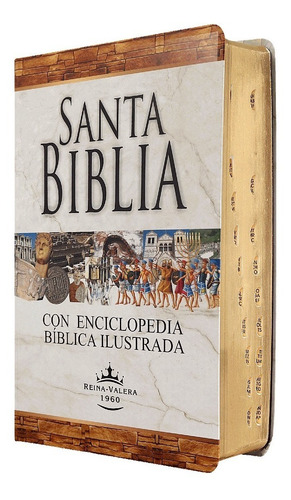Imagen 2 de 5 de Biblia Rvr60 Letra Grande C/índice C/enciclopedia Ilustrada