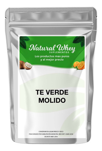 Tè Verde En Polvo Puro 250 Gr Vip