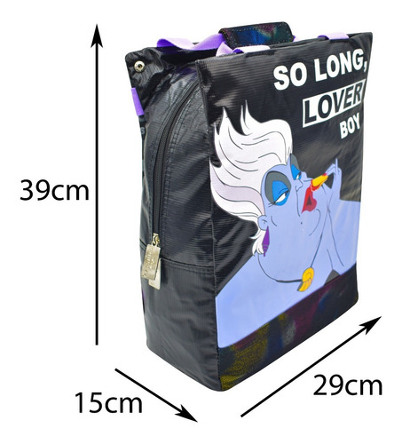 Mochila Disney Princes Ursula So Long Lover Boy Oficial
