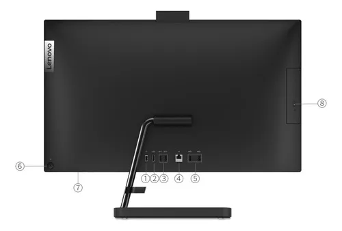 Todo En Uno Lenovo Amd Ryzen 3 3250u Ssd 256gb Ram 8gb Color Negro