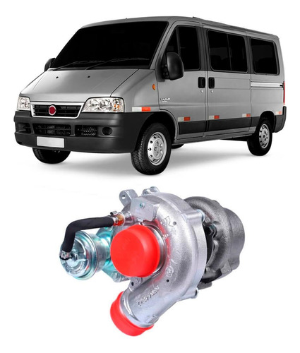 Turbina Motor Fiat Ducato 2.3 2010 A 2017 Borgwarner