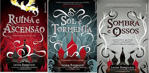 Kit 3 Livros Grisha Leigh Bardugo Somra E Ossos Ruina Sol Mercado Livre