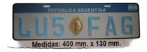 Comprar Chapa Patente Radioaficionados Modelo Mercosur 