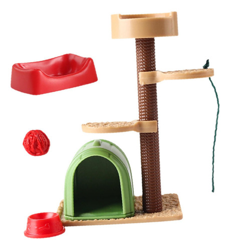 Marco De Escalada For Gatos En Miniatura, Juego De Juguetes