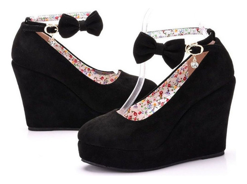 R Zapatos De Tacón Alto De Terciopelo, Zapatos Redondos