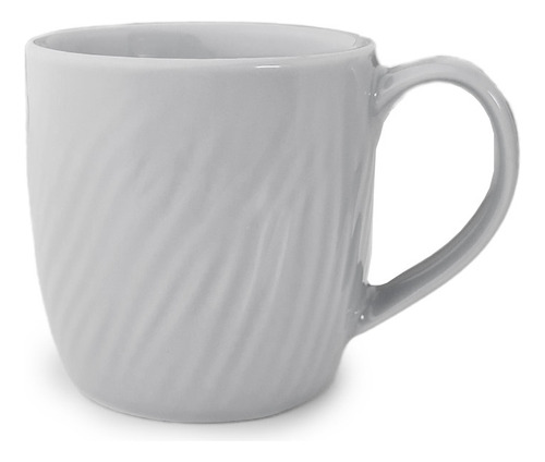 X 6 Jarro Mug Porcelana Germer Dunas 330 Ml Color Gris