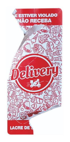 Imagem 7 de 7 de Lacre Delivery Destrutivel 7x3cm 7.000un