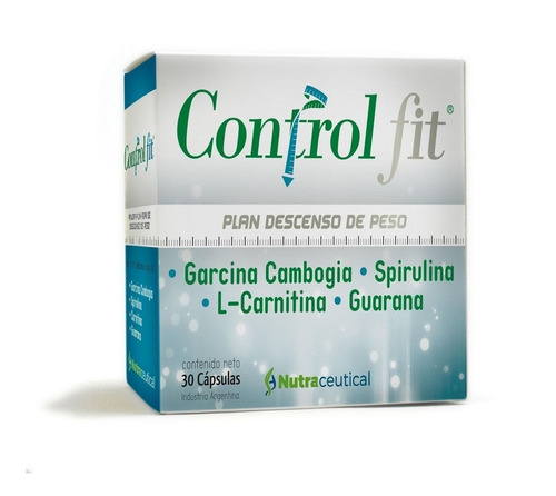 Control Fit Plan Descenso De Peso X 30 Comprimidos