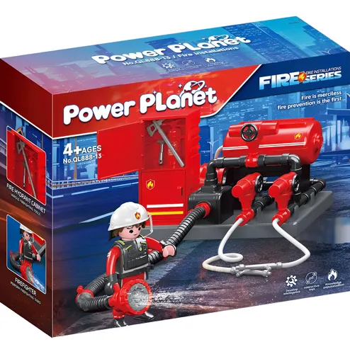 comprar Juego Play Set Estación De Bomberos Power Planet