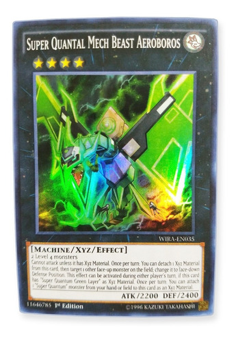 Yugi-oh! Super Quantal Mech Beast Aeroboros Wira-en035 Super