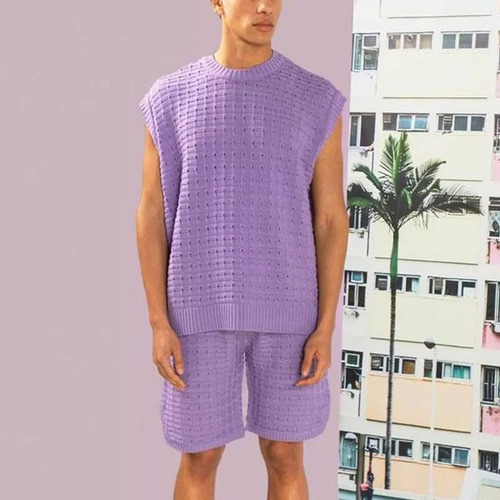 Conjunto De Camisas Y Shorts De Hombre Para Deportes A