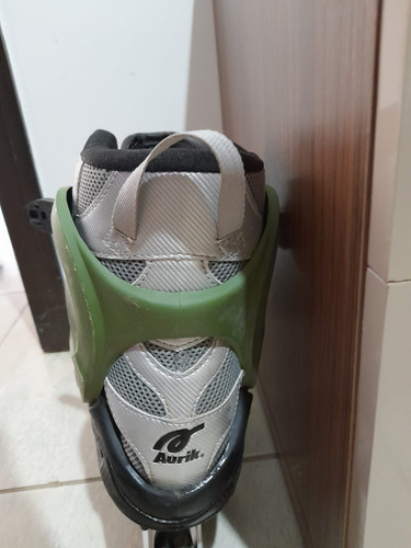 Patines Verdes Aurick Incluye Protecciones 