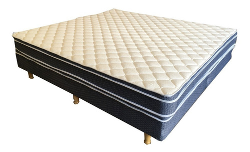 Colchon Somier Dos Plazas Sommier Jacquard Pillow 2p