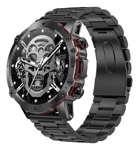 Relojes Inteligentes De Acero Inoxidable Lemfo Ak56 Bluetoot