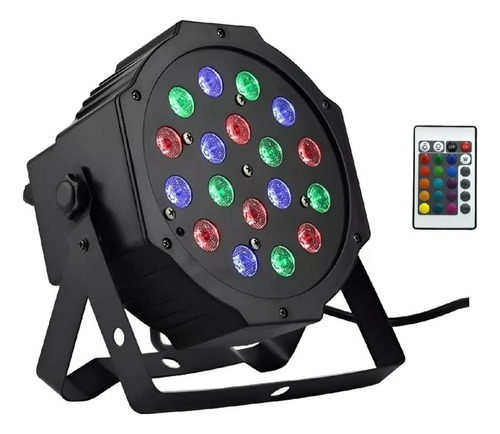 Proyector Led Rgb Luces Discoteque Luz Fiesta Rgb Control