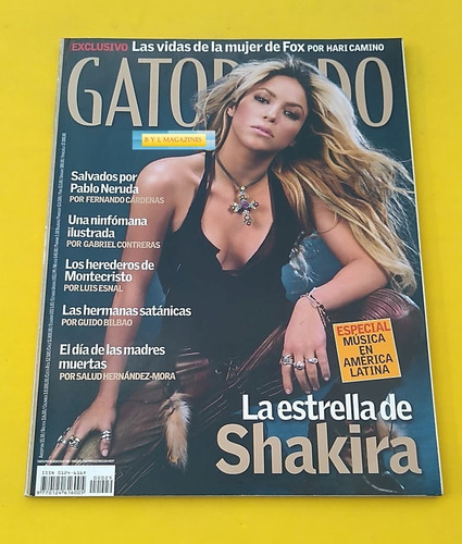 Shakira Thalia Caifanes Cafe Tacuba Cerati Revista Gatopardo