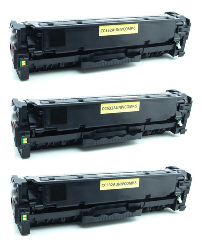 3 Pza Ce412a Toner 305a Con Chip Compatible Con M351