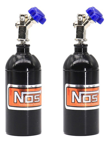 Botella De Nitrógeno Nos De Metal Simulada De 2 Piezas Para