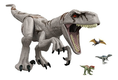 Dinosaurio Atrociraptor Jurassic World Super Colossal 95cm