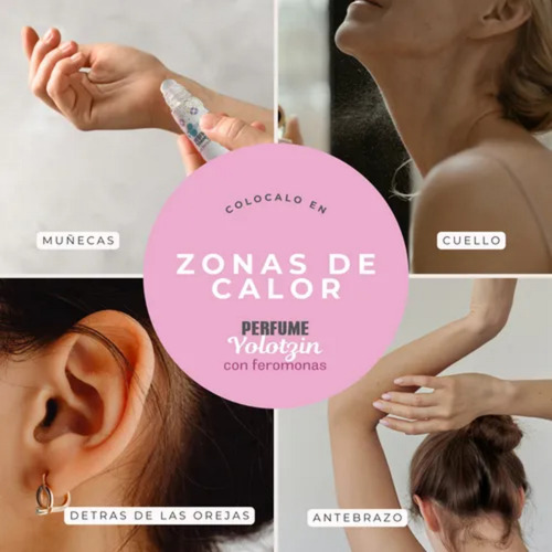 Perfume Feromonas Dama Hallow 10 Ml, Roll On Bolsillo Bena
