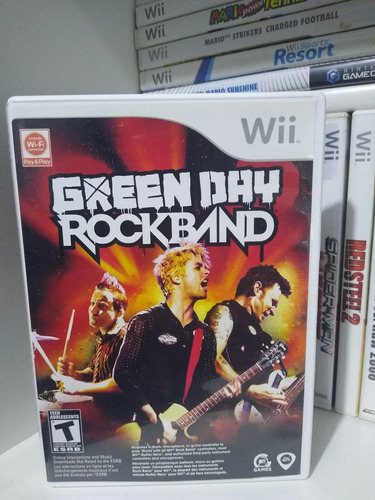 Juego Para Nintendo Wii Green Day Rockband, Compatible Wiiu 