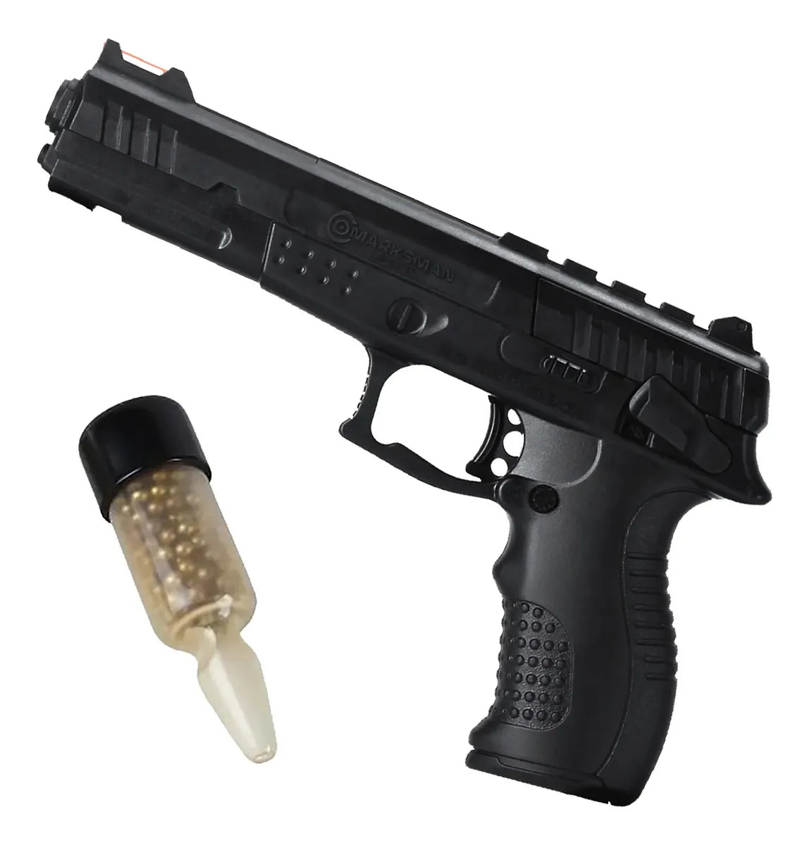 Pistola Resorte Aire Comprimido Marksman 1018 Cal. 4.5mm Bbs Negro 4.5 Mm