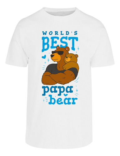 Playera Para Hombre - Día Del Padre - Papá Oso-papa Bear